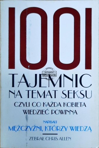644366 1001 tajemnic na temat seksu, czyli co każda kobieta wiedzieć powinna