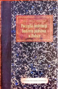 Początki instytucji budżetu państwa w Polsce