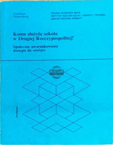 645056 Komu służyła szkoła w Drugiej Rzeczypospolitej