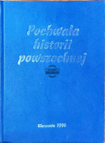 645057 Pochwała historii powszechnej