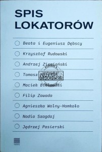 Spis lokatorów