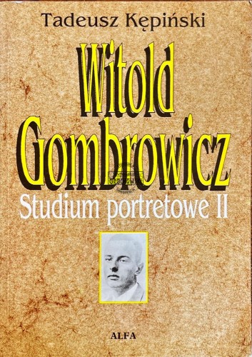 656004 Witold Gombrowicz. Studium portretowe II