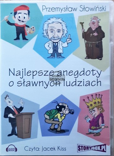 644896 Najlepsze anegdoty o sławnych ludziach, CD (czyta Jacek Kiss)