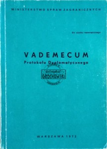 Vademecum Protokołu Dyplomatycznego