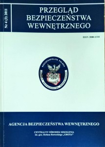 Przegląd bezpieczeństwa wewnętrznego. Nr 4(3) 2011