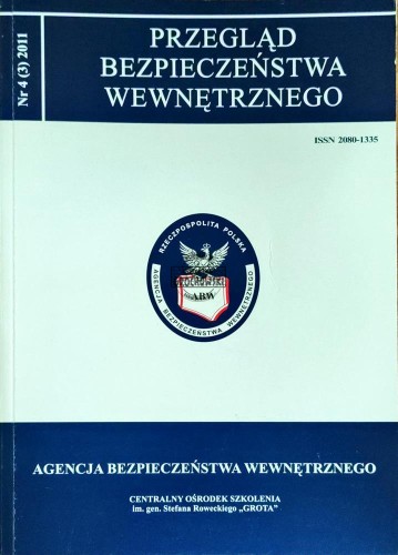 645573 Przegląd bezpieczeństwa wewnętrznego. Nr 4(3) 2011