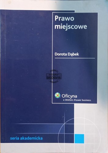646340 Prawo miejscowe