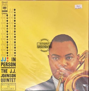 The J.J. Johnson Quintet – J. J. In Person! LP (Promo)