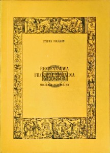 Renesansowa filozofia moralna Mikołaja Taurellusa