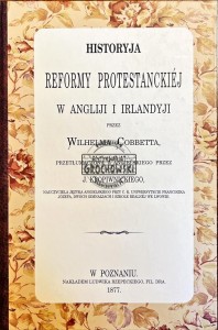 Historyja reformy protestanckiej w Anglii i Irlandyji
