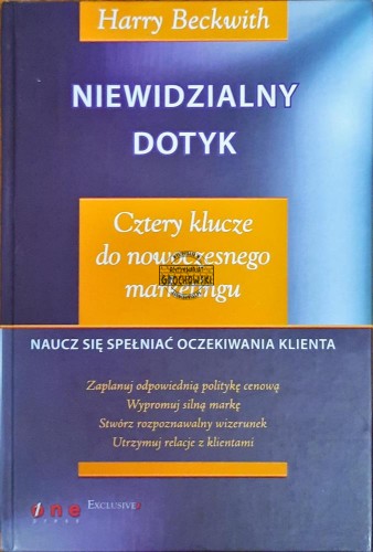 647743 Niewidzialny dotyk. Cztery klucze do nowoczesnego marketingu