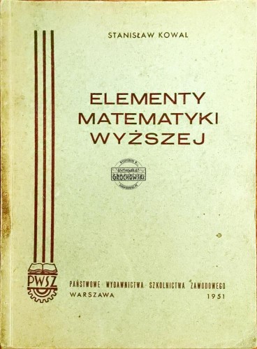 648059 Elementy matematyki wyższej