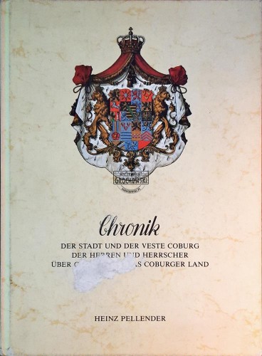 646915 Chronik der stadt und der veste Coburg  / Kronika miasta i twierdzy Coburg