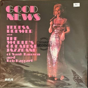 Teresa Brewer & The World's Greatest Jazzband of Yank Lawson and Bob Haggart – Good News LP