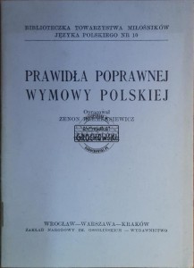 Prawydła poprawnej wymowy polskiej