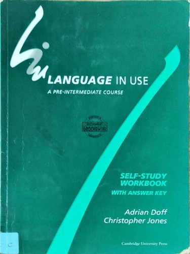 648135 Language in use. A pre-intermediate course
