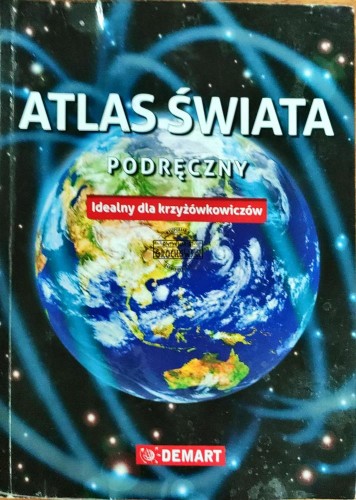648178 Atlas-świata podręczny. Idealny dla krzyżówkowiczów