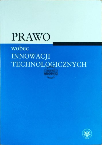 648254 Prawo wobec innowacji technologicznych