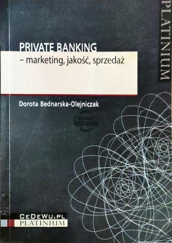 648287 Private banking - marketing, jakość, sprzedaż