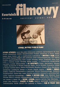 Kwartalnik filmowy 44, zima 2003