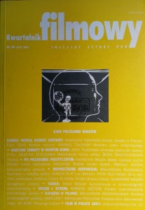 Kwartalnik filmowy 34, lato 2001
