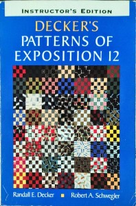 Decker's patterns od exposition 12