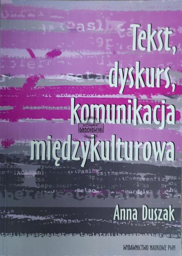 655393 Tekst, dyskurs, komunikacja międzykulturowa