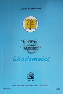 Nil novi... Felietony inżynierskie 1997-2004