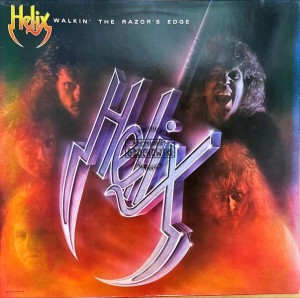 Helix – Walkin' The Razor's Edge LP