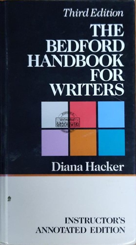 655463 The Bedford Handbook for Writers