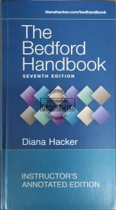 The Bedford Handbook. Instructor's Annotated Edition