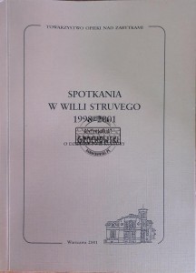 Spotkania w willi Struvego 1998-2001. Wykłady o dziedzictwie kultury