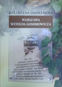 Warszawa Witolda Gombrowicza