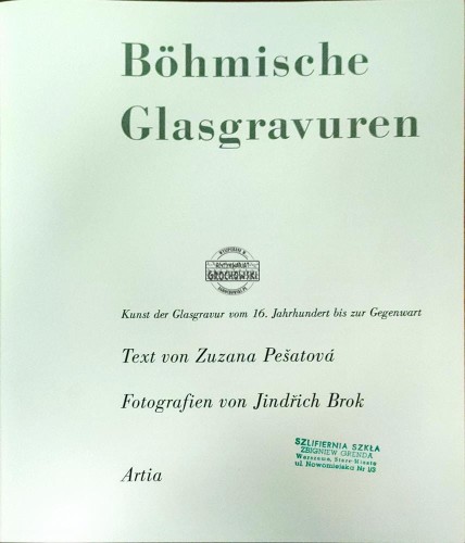 648504 Bhmische Glasgravuren
