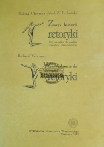 Zarys historii retoryki / Wprowadzenie do retoryki