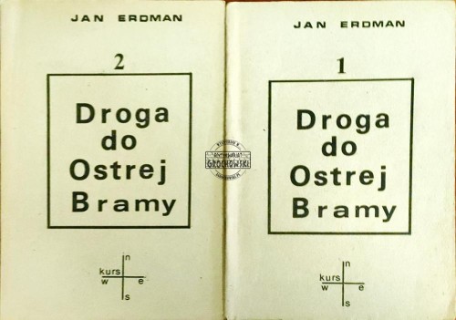 648586 Droga do Ostrej Bramy. Tom I-II
