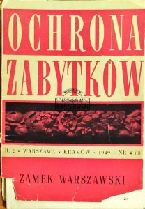 Ochrona Zabytków 4/1949