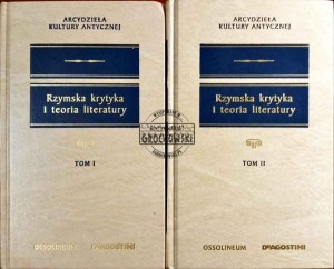 Rzymska krytyka i teoria literatury, tom 1/2