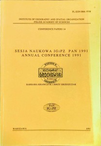 Sesja naukowa IGiPZ PAN 1991
