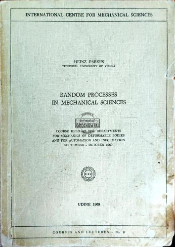 658529 Random processes in mechanical sciences