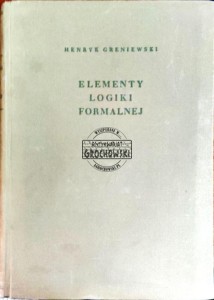 Elementy logiki formalnej