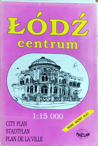 658639 Łódź plan miasta