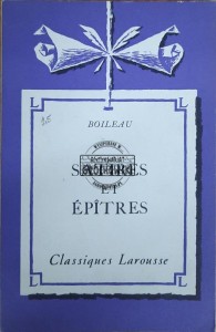 Satires et Epitres