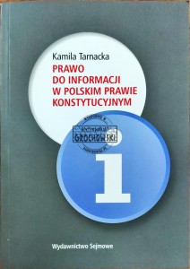 Prawo do informacji w polskim prawie konstytucyjnym