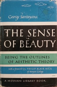 The Sense of Beauty