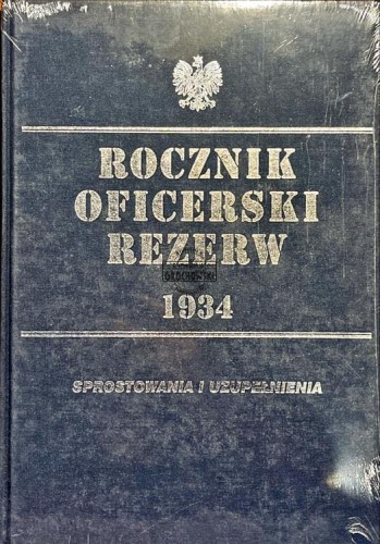 681121 Rocznik oficerski rezerw 1934