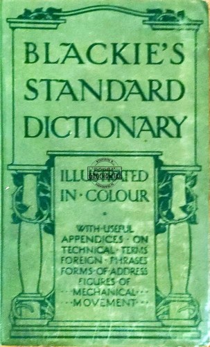 658965 Blackie's standard dictionary