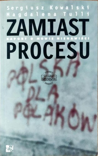 661010 Zamiast procesu. Raport o mowie nienawiści