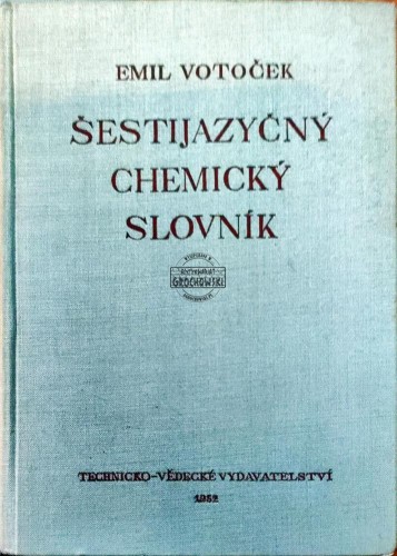 661117 Sestijazycny chemicky slovnik