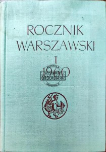 Rocznik Warszawski 1960